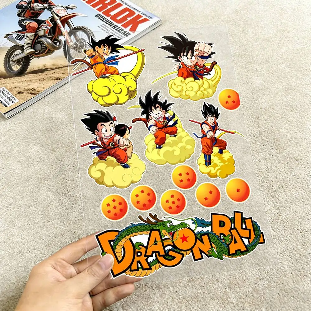 

Dragon Ball Reflective Motorcycle Stickers Waterproof Vinyl Decals for Motorbike Helmet Fuel Tank Bike