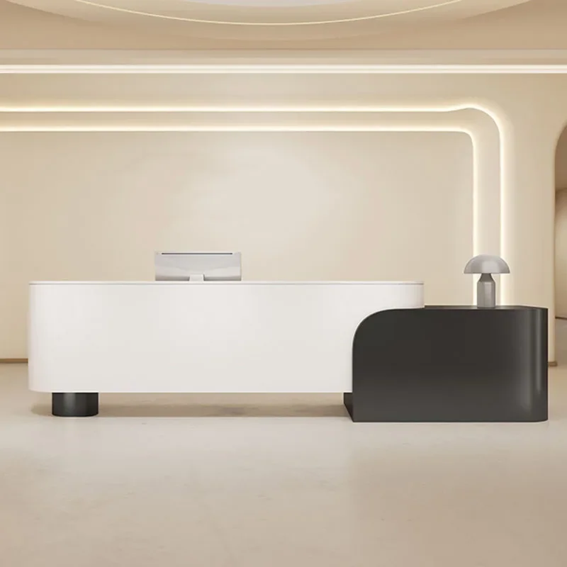 

Modern Office Lectern Reception Desk Front Restaurant Tables Mobile Hair Salon Shop Counter Bar Podium Stand Leggio Furniture
