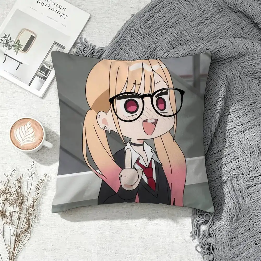 Top-selling My Dress-Up Darling  Double-Sided Printed Cushion Cover Bedroom Bedside Sofa Pillow Case
