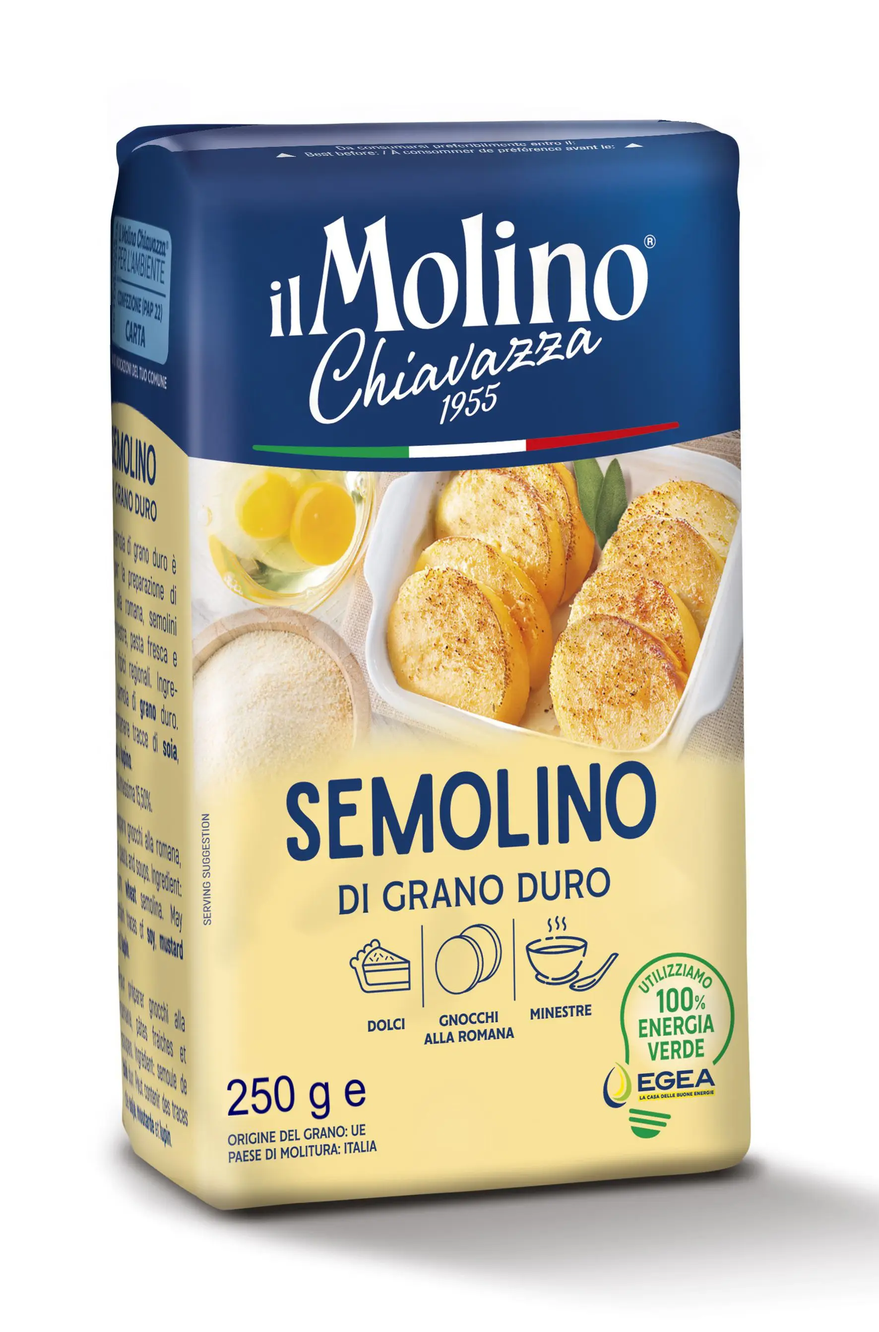 Mąka Semola di Grano Duro 250g - il Molino Chiavazza