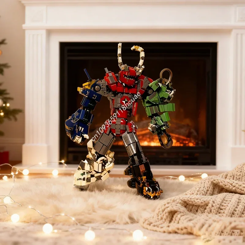 

3413pcs MOC Dragon Combiner Mech Model Building Blocks Architecture Assemble Festivals Gift DIY Education Toy Birthday