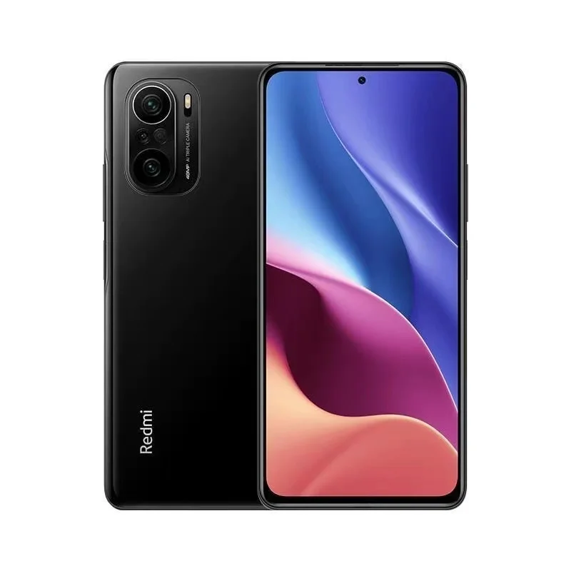 هاتف ذكي أصلي xiaomi redmi K40 5G وذاكرة وصول عشوائي 12 جيجابايت وذاكرة قراءة فقط 256 جيجابايت وأندرويد 6.67 بوصة كوالكوم سنابدراجون 870 هاتف ذكي