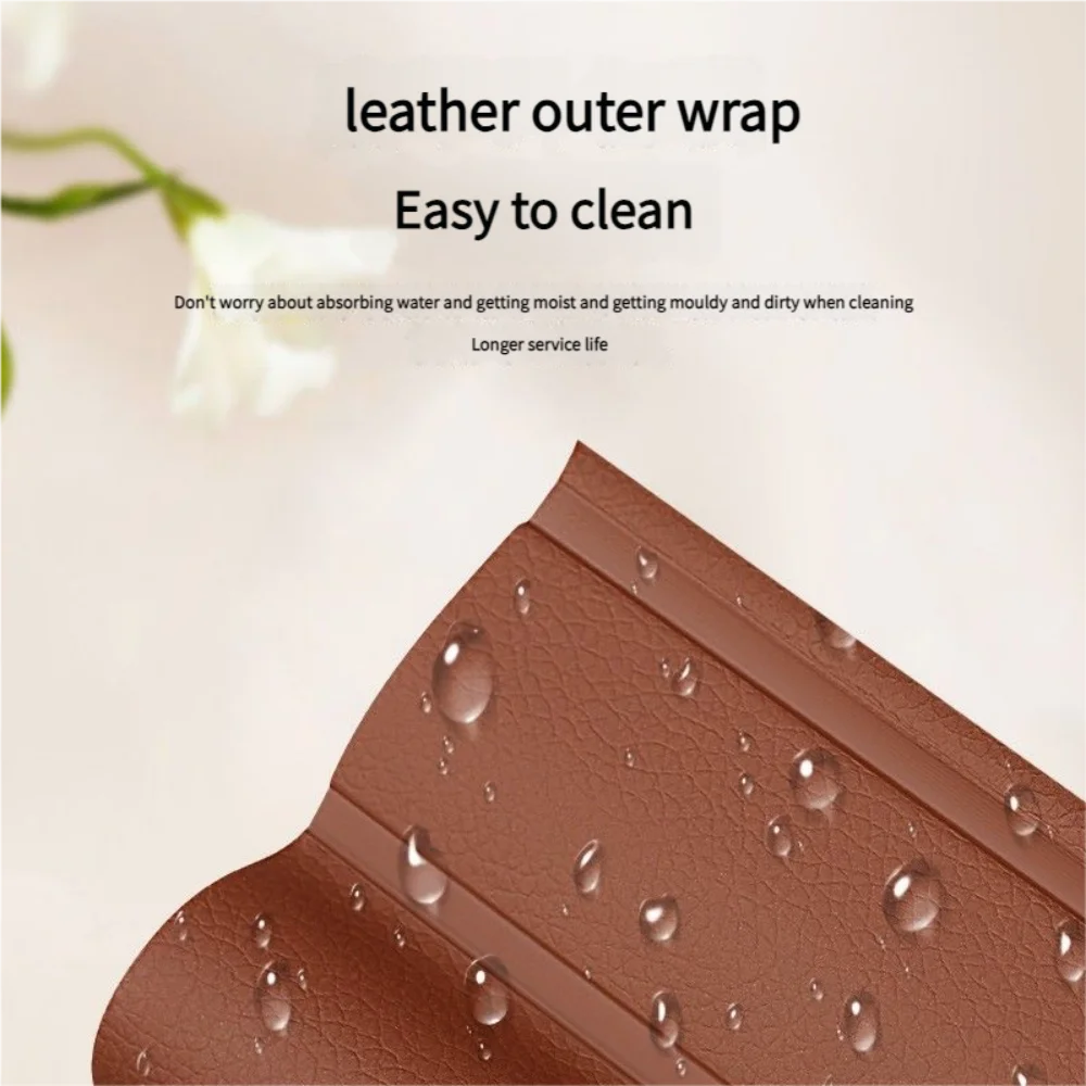 Door Bottom Windproof Plug Single-Sided Door Stopper, Windproof Barrier, Suitable for Indoor and Outdoor Door Seam Sealing Strip
