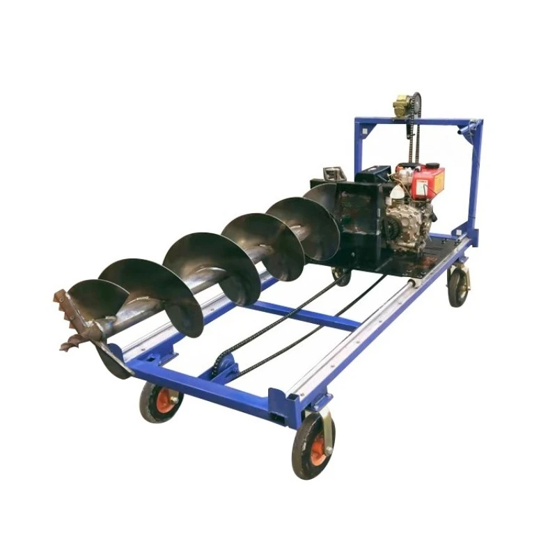 Small hand-held horizontal hole punching machine, geological exploration machine, column excavator, c
