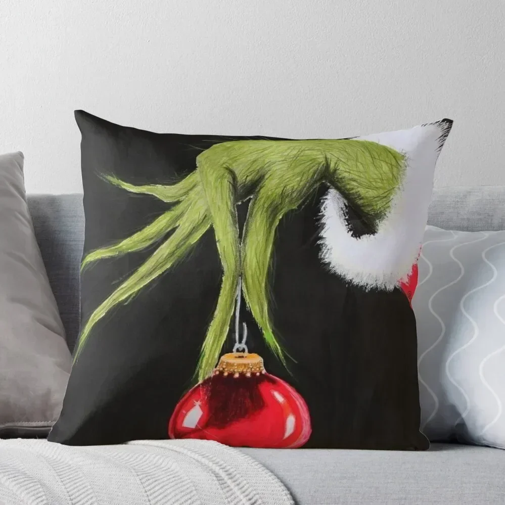 

Who stole Christmas Throw Pillow ornamental pillows Decorative Cover For Living Room Sofa Pillow Cover pillow