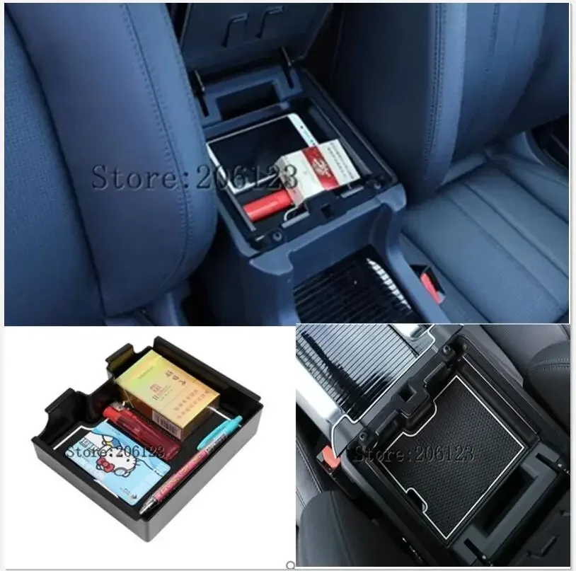 Car Central Storage Box Door Glove Armrest Organizer Box For Land Rover Discovery Sport 2015 2016 2017 2018 Car Styling