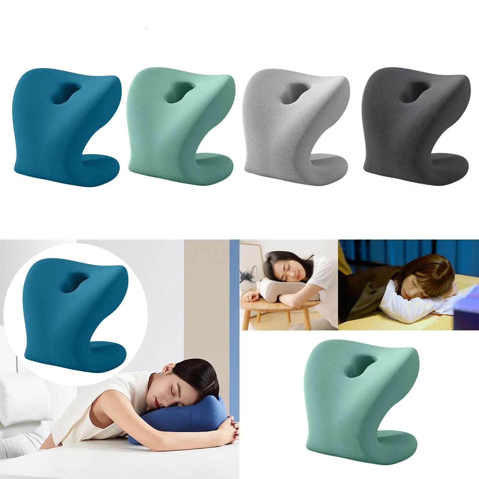 Office Chair Neck Support Fits Most Office Chairs Ergonomic for Adults Students Versatile Breathable Memory Foam Napping Pillow