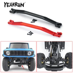 YEAHRUN Metal Aluminum Steering Linkage Link Rod for Kyosho Jimny 1/18 MINI-Z 4x4 Wrangler Hilux 1/24 RC Crawler Car Parts