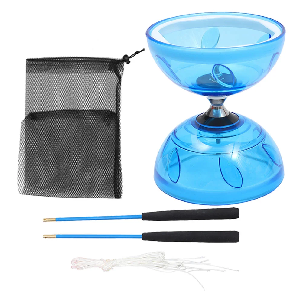 

1 Set Beginners Diabolo Plaything Fitness Diabolo Toy Diabolo Competition Toy With Sticks Clear Bearing Diabolo for Park Yard