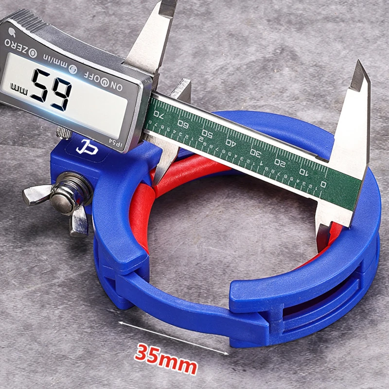 

Шкив кабельного лотка Роликовый ролик для укладки кабеля Помощник Регулируемый зажимной шкив для эффективной фиксации направляющей проволоки Вспомогательный инструмент