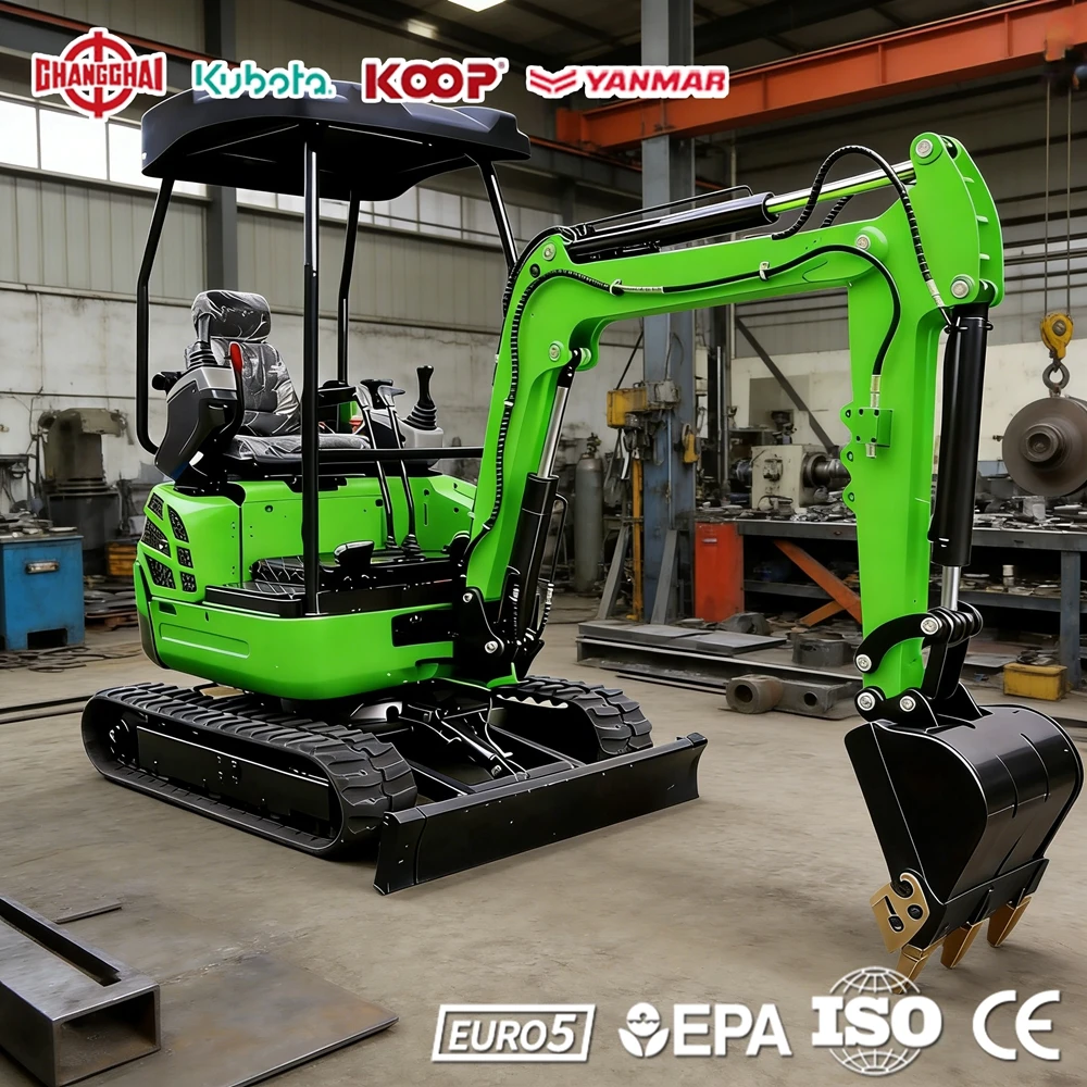 

Мини-экскаватор 1.2 тонны, дизельный двигатель, строительный, 1.8 тонны, многофункциональный, 2.5 тонны, европейский стандарт CE, прямые продажи с завода