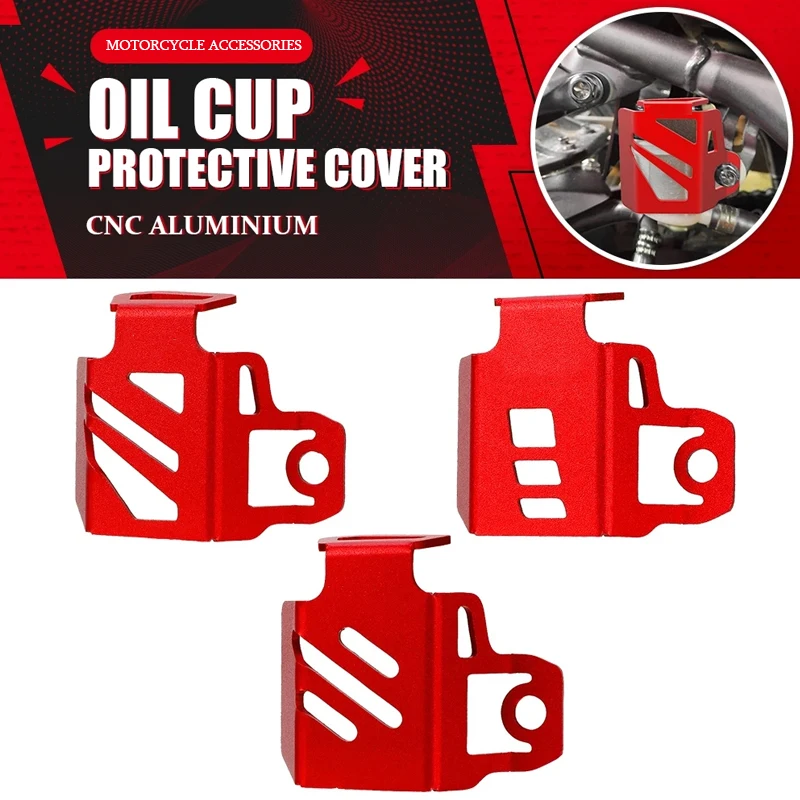 Oil Cup Guard For KAWASAKI VERSYS300 Versys-X 300 VERSYS X 300 Motorcycle Accessories Rear Brake Fluid Reservoir Cover Protector