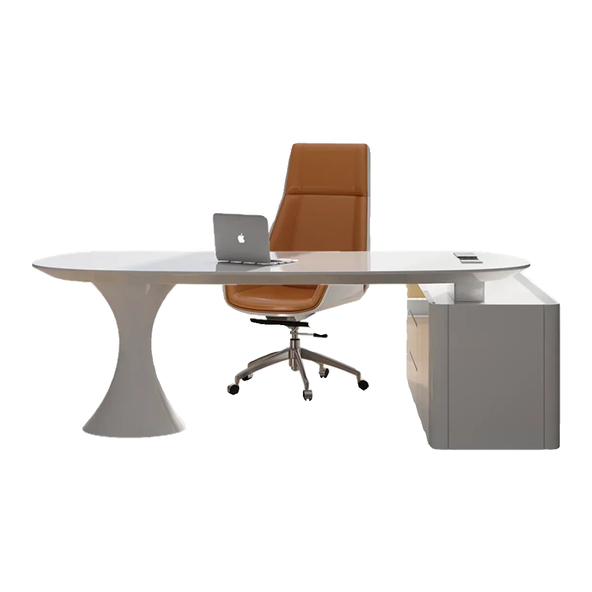 European Style Paint Boss Desk Designer Manager Desk Fashion  Office Desk for Boss