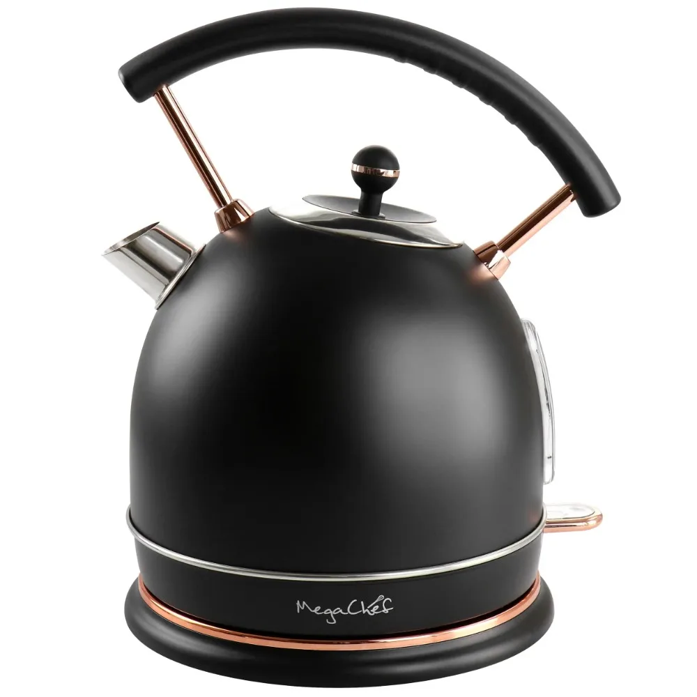 

White 1.8 Liter Semi-circular Electric Tea Kettle