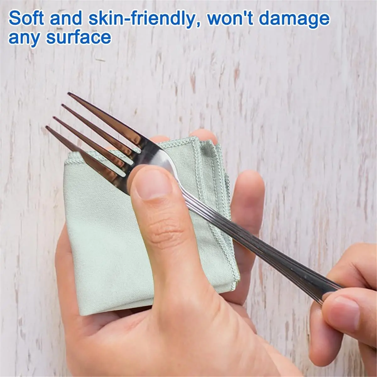 

Набор для полировки серебра, 7 шт., 2 щетки для чистки серебра из конского волоса + 5 полировальных салфеток, набор для чистки детальных работ [2026 MOCC]