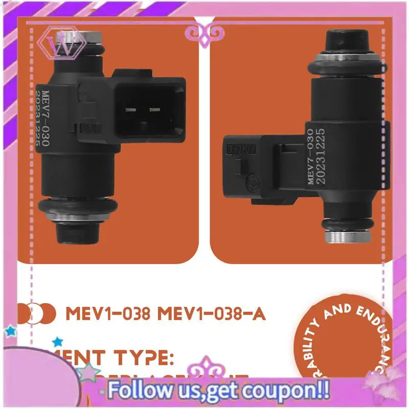 

Latest MEV7-030 MEV7-030-A One Holes Motorcycle Fuel Injector Nozzle For 50CC Motorbike Accessories