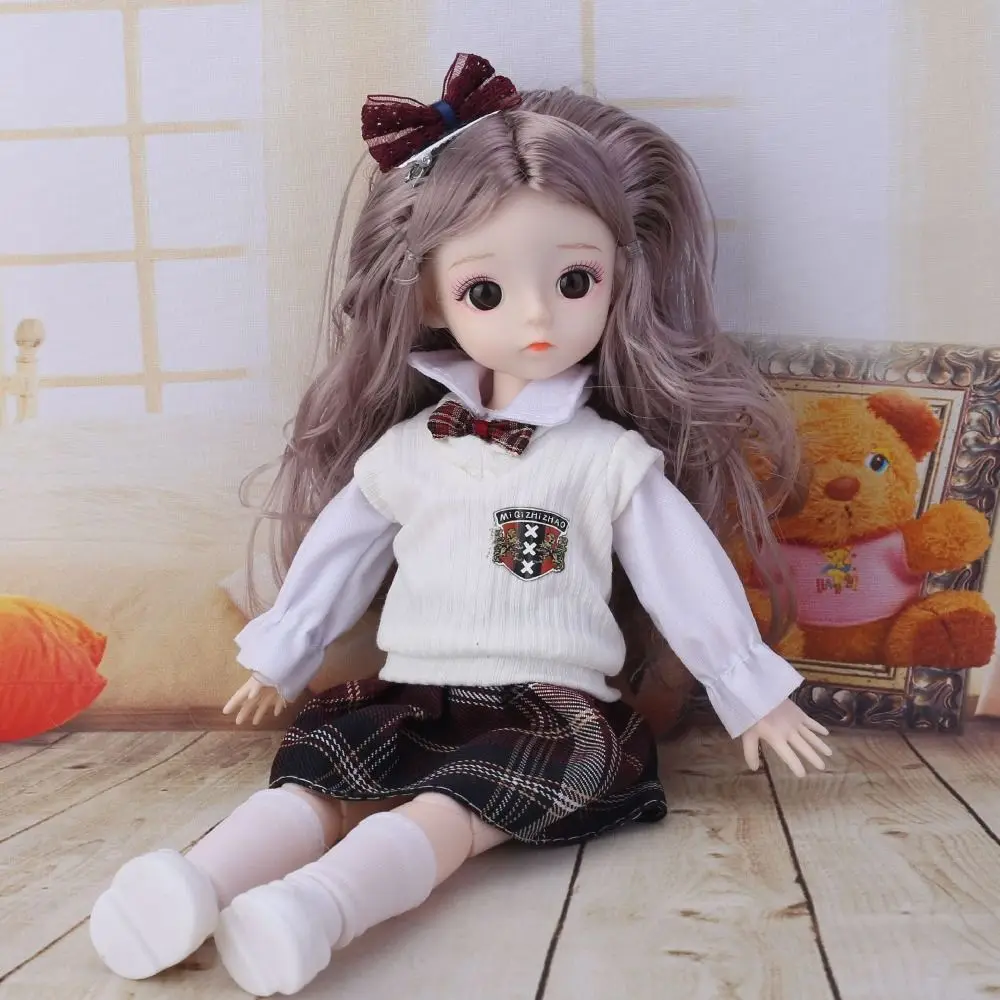 Vêtements à langer pour poupées 1/6, vêtements décontractés, faits à la main, uniforme de poupée de 30cm, décoration, maquillage, tenue de poupée BJD, jouets DIY