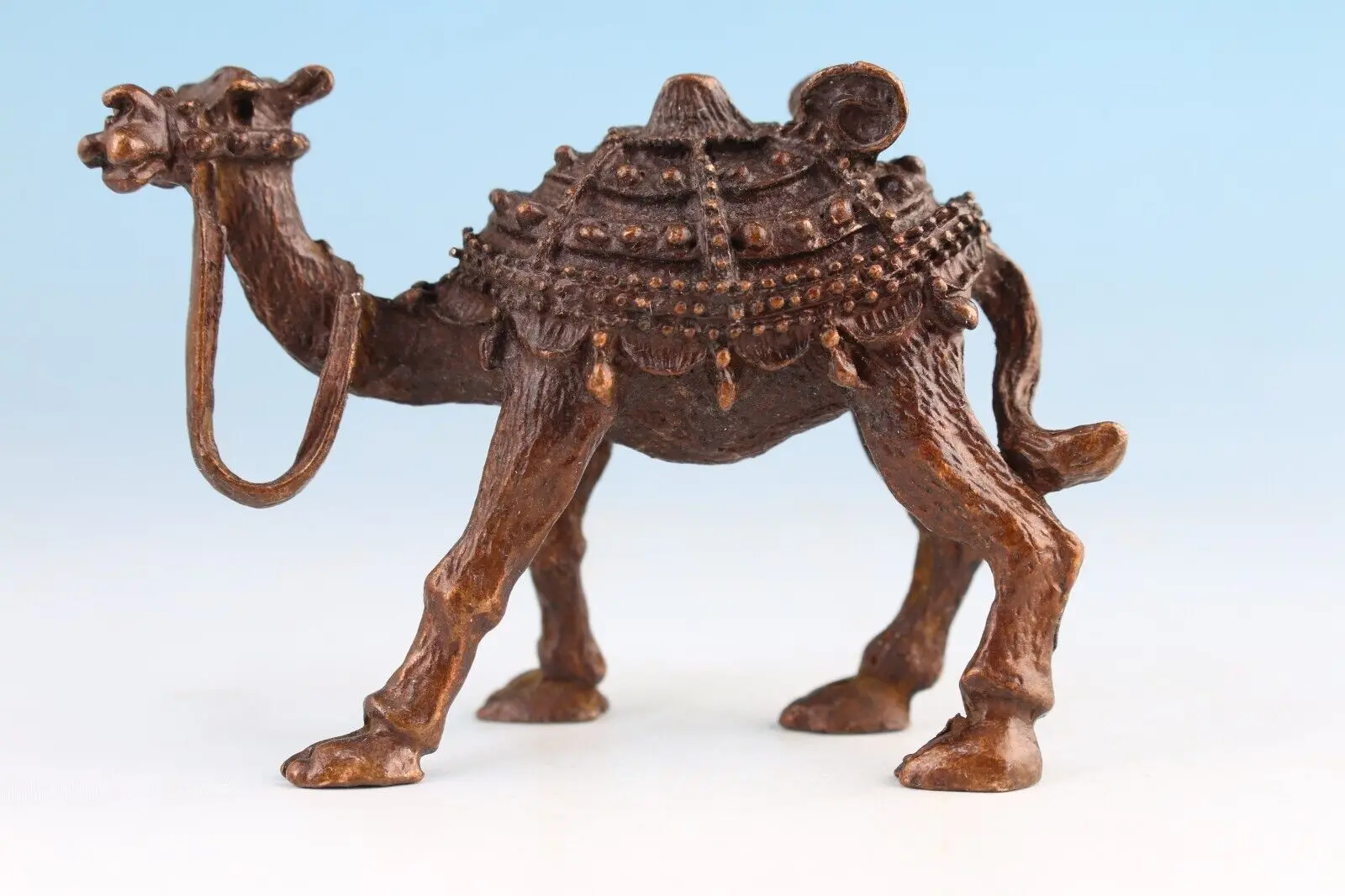 

Collection chinese old copper handmade camel statue home table decoration