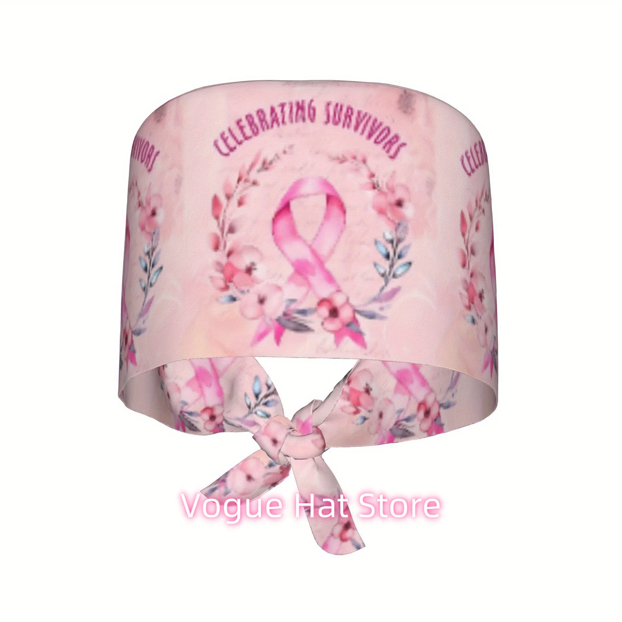 Pink Ribbon Sports Breast Cancer Prevention WorkCap Adjustable Working Cap