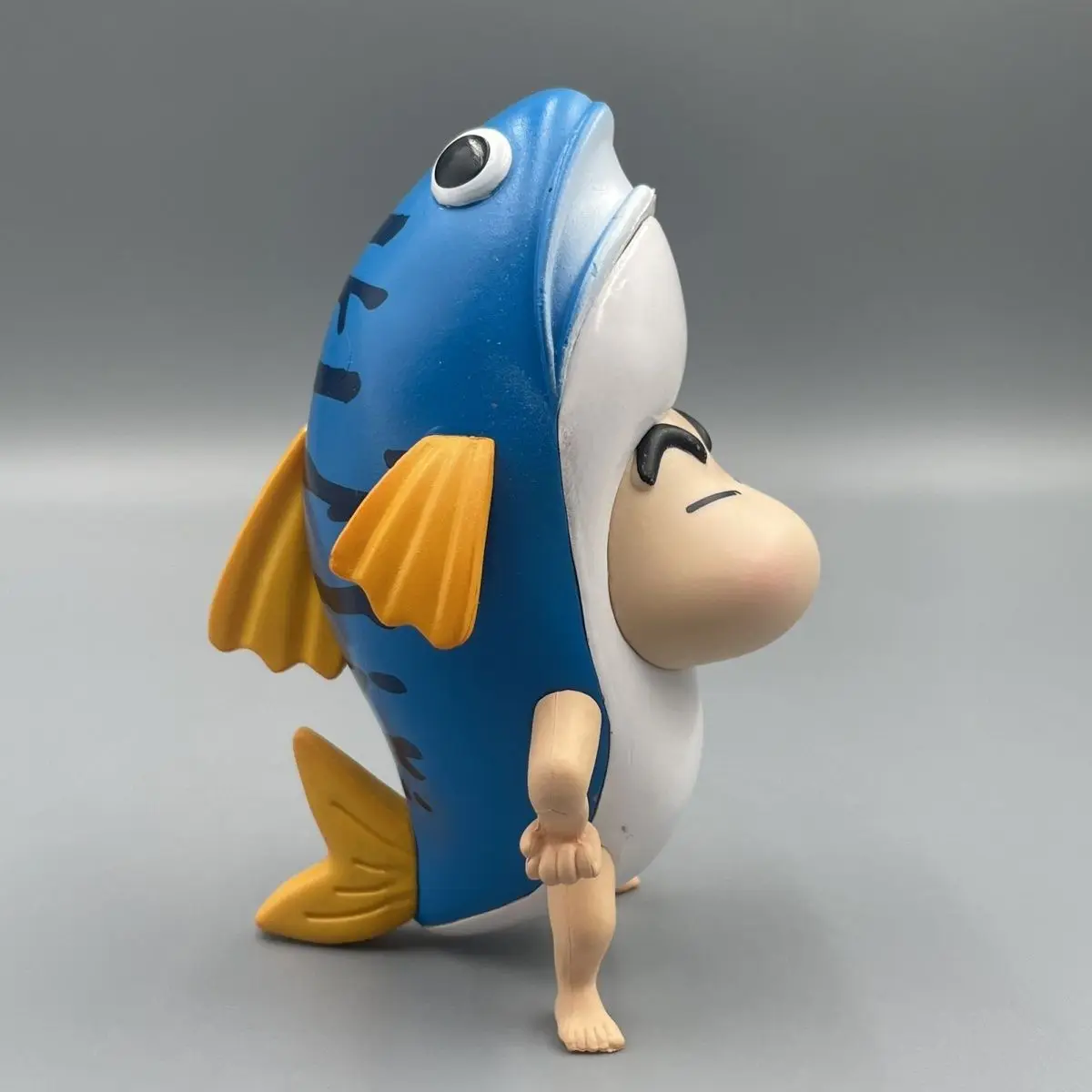 Crayon Shin-chan Q-version figurine for car dashboard screen, toy ocean shark Shin-chan desktop decoration fun toy birthday gift view 4