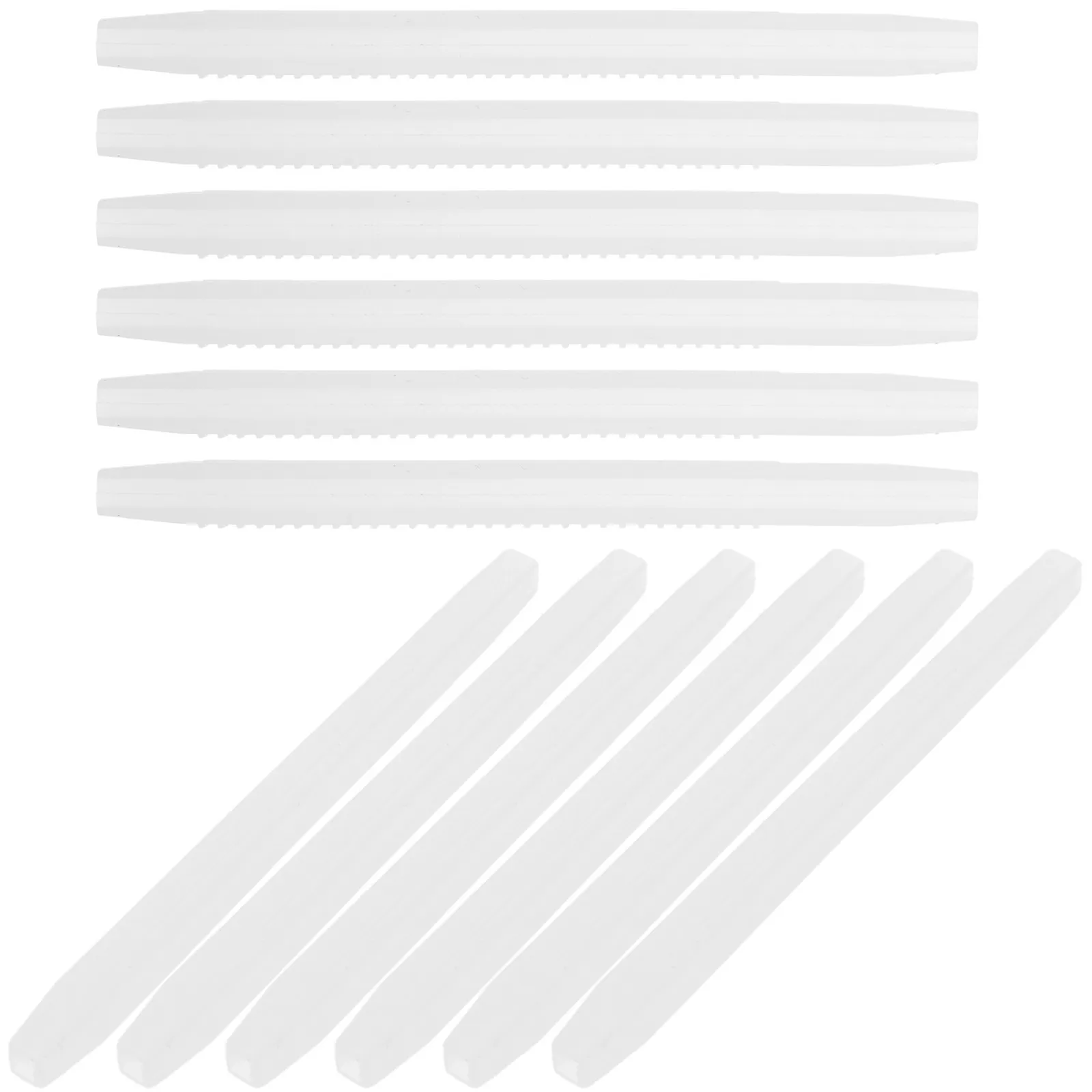 

6 пар накладок на дужки очков, нескользящие заушники из поликарбоната, удобные, противоскользящие держатели для дужек очков, для спортивных очков