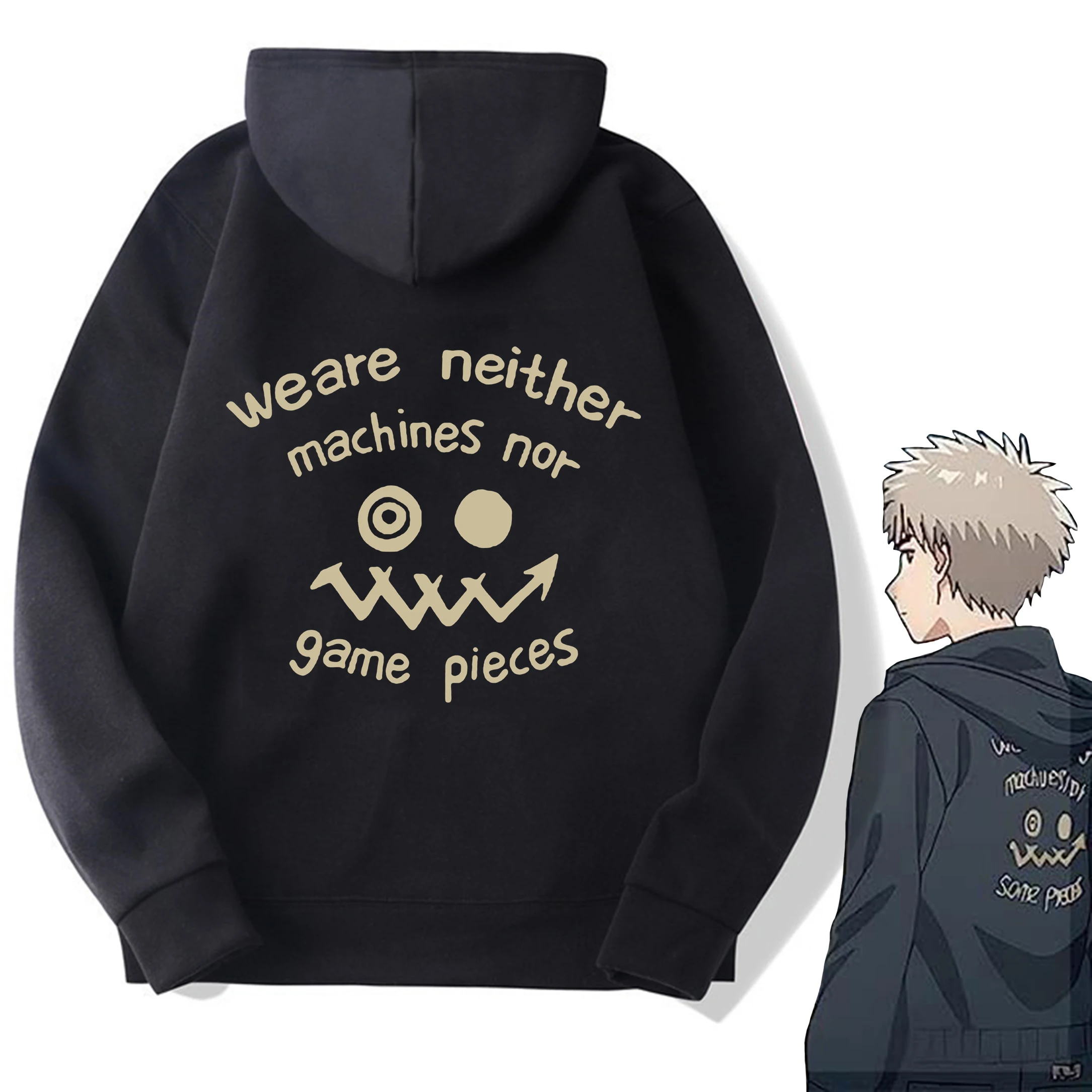 

Tengoku Daimakyou Kiruko Maru Hoodie Anime Heavenly Delusion Cosplay Streetwear Men Women Spring Autumn Sweatshirts