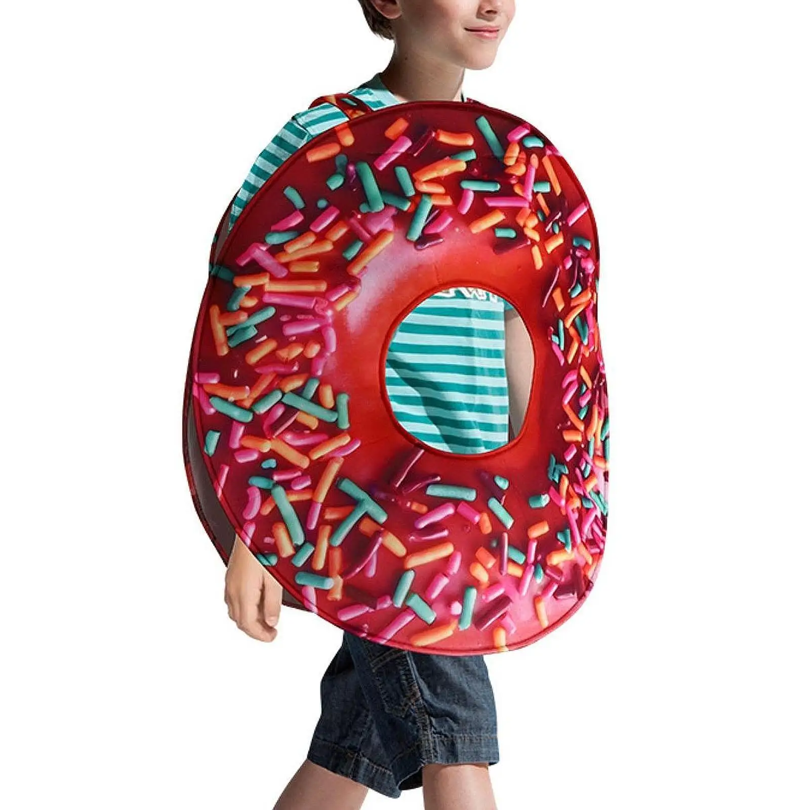 

Kids Donut Costume Fancy Dress Prop for Halloween Masquerade Stage Show