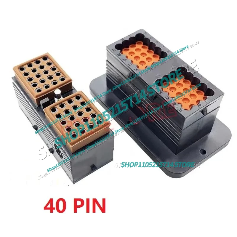 

40PIN ECM PLUG CONNECTOR SR4,3406,631G,730 ,D7R,320A,623G,430D,972G ,973C,775D ,8T-983 TK371,4,DRC16-40S,DRC12-40P