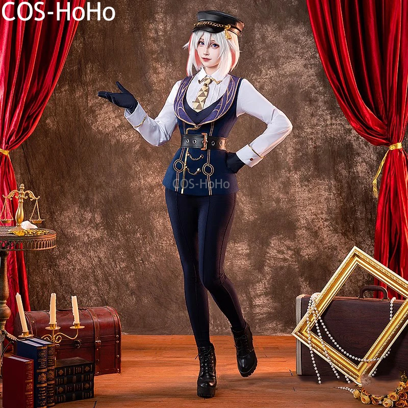 COS-HoHo Honkai: Star Rail Topaz Game Suit Gorgeous Uniform Cosplay Costume Halloween Carnival Party Role Play Outfit Women