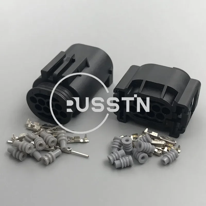 1 Set 8 Hole Reverse Sensor Radar Wiring Socket AC Assembly Auto Sealed Plug For BMW BENZ 1-1418552-1 1-1534229-1 1534229-1