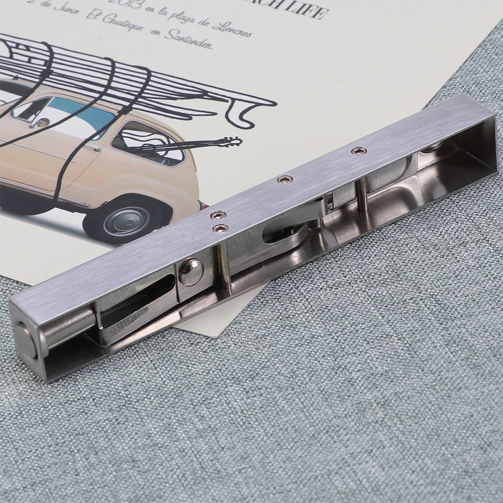 

2Pcs Concealed Spring Stainless Steel Latch Security Door Fire Door Security Door Latch Bolt Accessories Tools