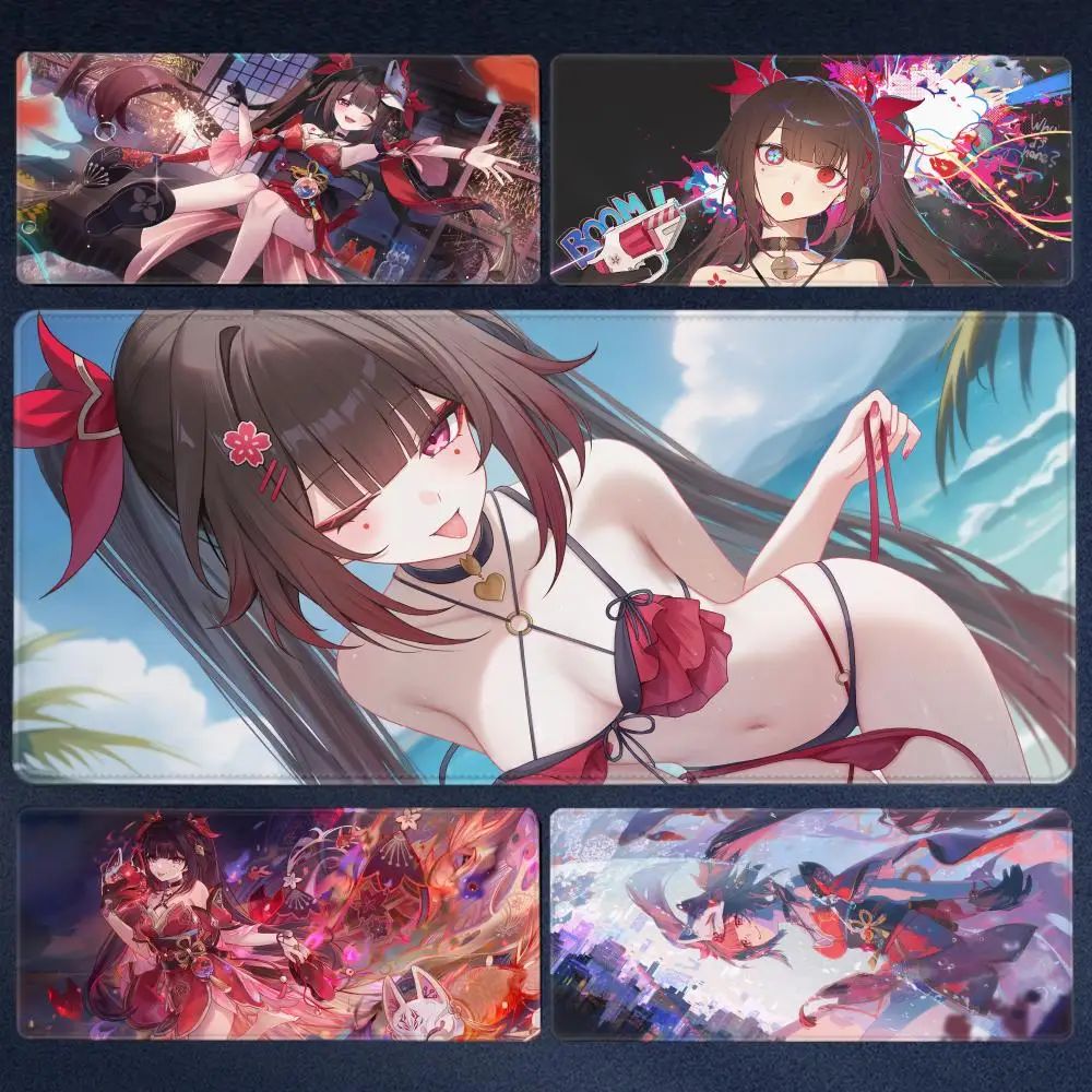 

Sparkle Honkai Star Rail Rubber Mousepad Large Gaming Mouse Pad LockEdge Thickened Computer Keyboard Table HD Printing Desk Mat