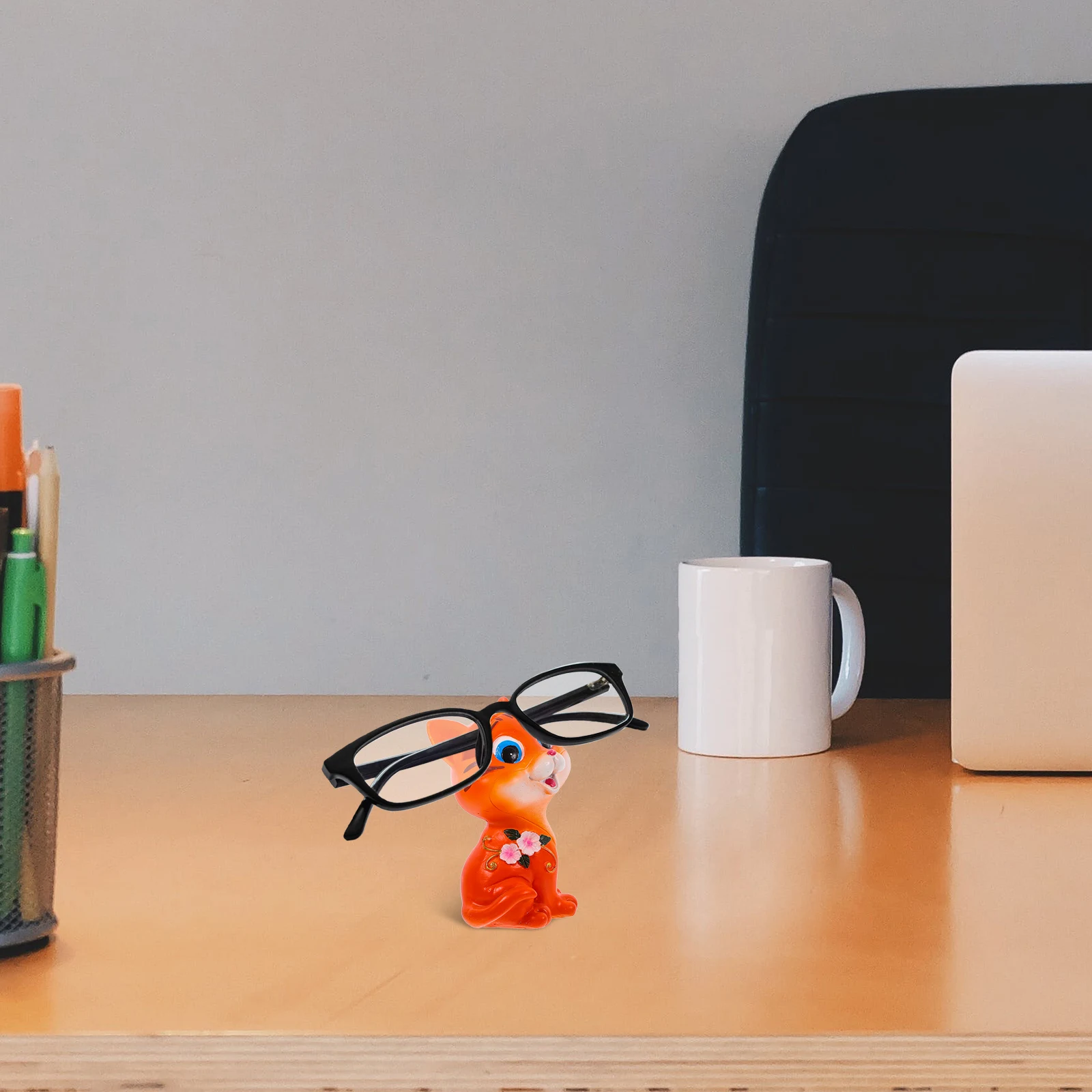 

Cat Glasses Frame Eyeglasses Rack Holder Stand for Kids Desktop Animal Cartoon Style Decorate Spectacles Cute