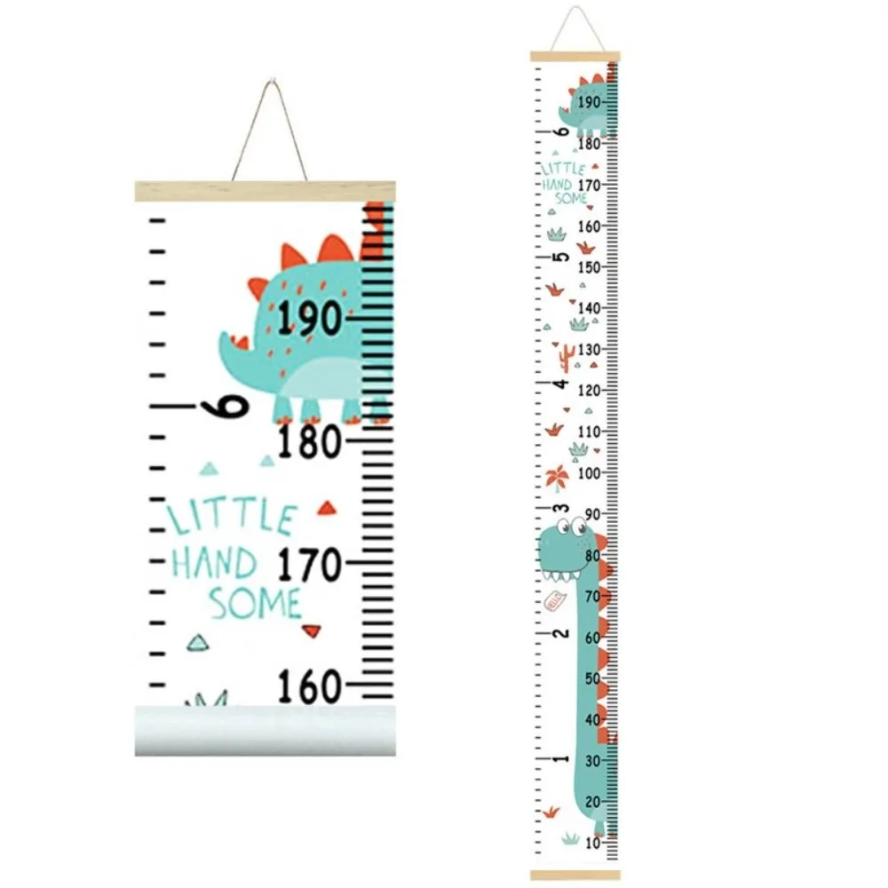 

Kids Height Chart Growth Ruler Wall Hanging Removable Height Ruler Creative Cartoon Growth Chart