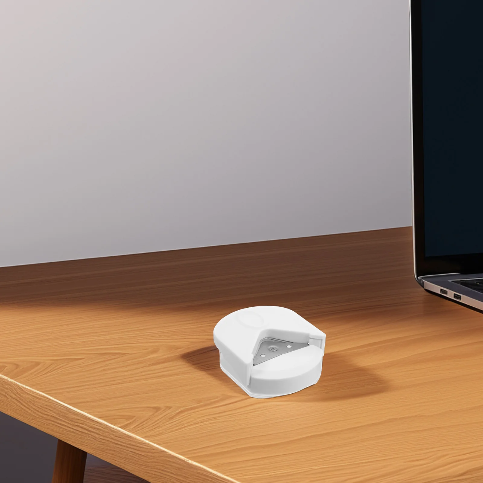 Foto rotonda compatta in plastica resistente con finitura liscia per cartoncino, album, biglietti da visita, foto, carta kraft