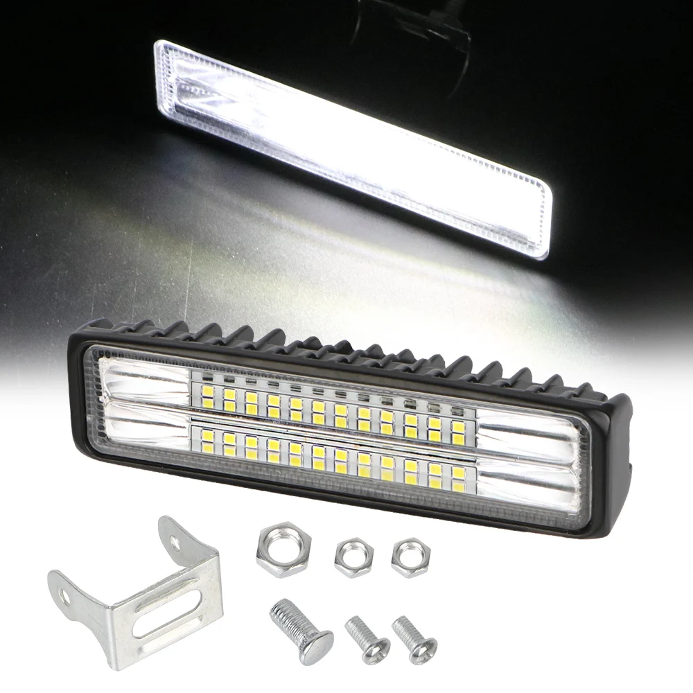 

Off Road For Auto Motorcycle Truck 72W 24 LED 12-24V Spotlight LED Light Bar Accessories Work Light LED Headlights Super Bright