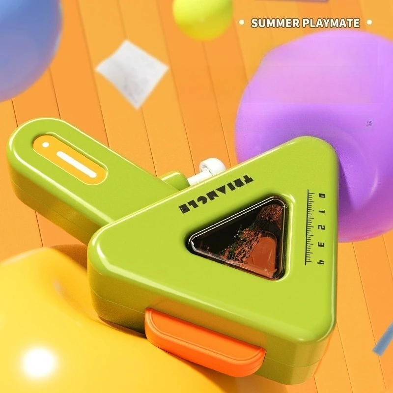 เด็กคณิตศาสตร์เรขาคณิตรุ่นปืนของเล่นปืนฉีดน้ํา,ของเล่นชายหาด,ของเล่นอาบน้ํา,ของเล่นแบบโต้ตอบสําหรับผู้ปกครอง-เด็ก