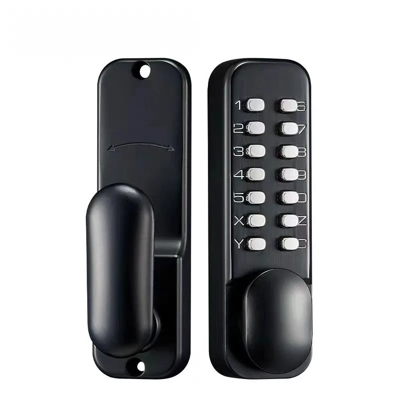 Courtyard Aluminum Art Gate Mechanical Combination Lock Waterproof Sunproof Anti Theft Password Lock for Iron Gate Zinc Alloy