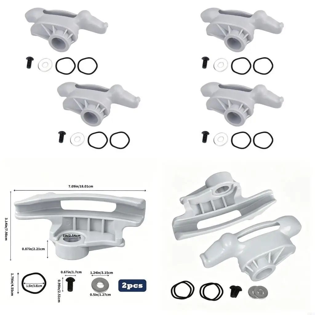 

2PCS Plastic Tire Changer Beak Heads Tire Changer Replacement Heads Upgrades Suitable for Coats Protector Series H9EE