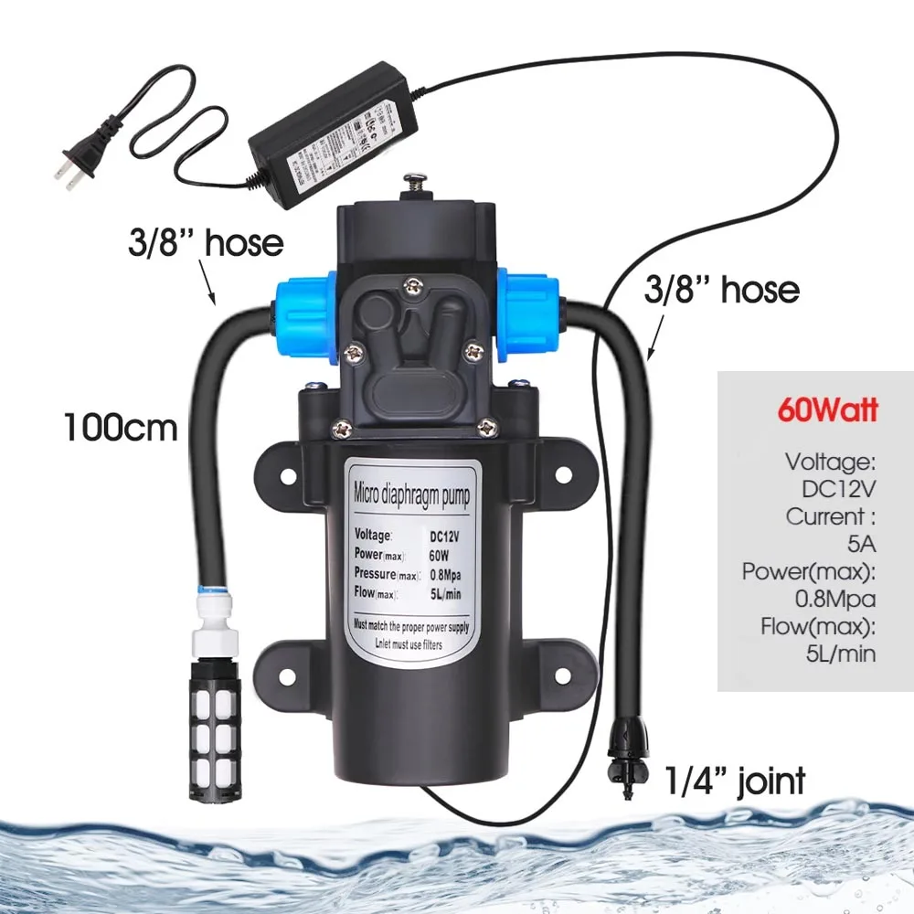 30-10m 60W zestaw pompy samozasysającej System chłodzenia mgłą 1/4 \