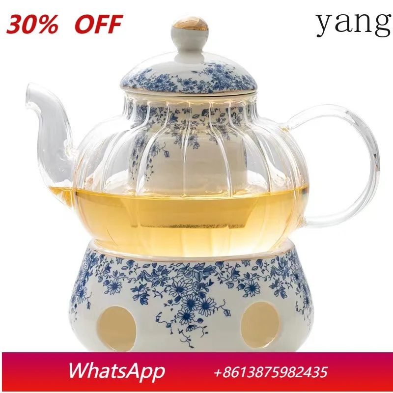 

CX heating flower and grass tea set blue flower cup saucer coffee cup saucer