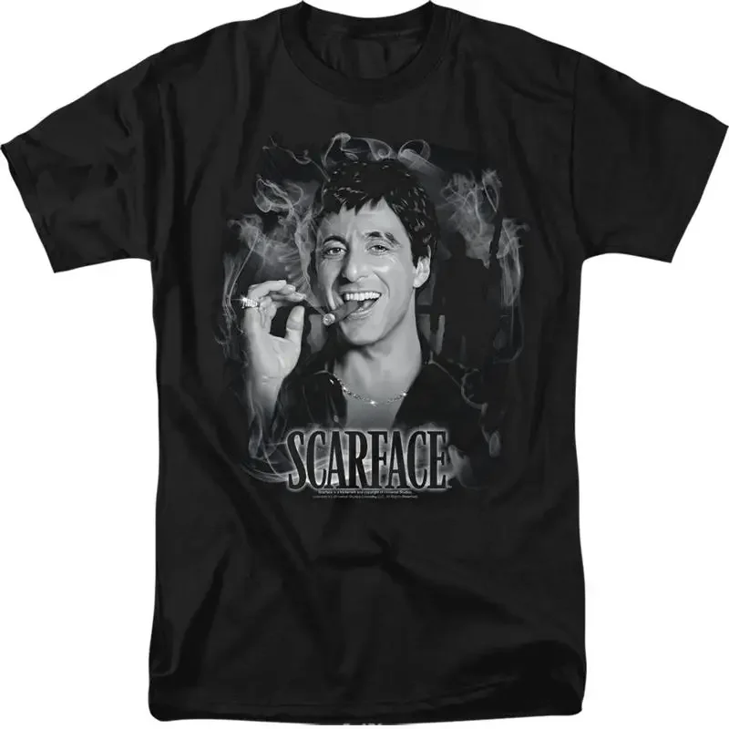 SCARFACE SMOKEY SCAR Licensed Adult Men's T Shirt SM 6XL