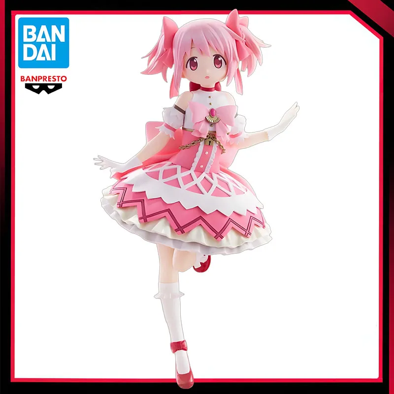

In Stock Original BANDAI BANPRESTO Puella Magi Madoka Magica Kaname Madoka Anime Action Figure Model Collection Toys Gifts