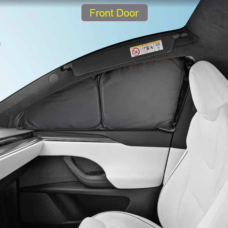 

Car Black Window Privacy Sunshade Auto Anti-UV Heat Insulation Protect Cover Interior Accessory For TESLA MODEL X 2019-Present