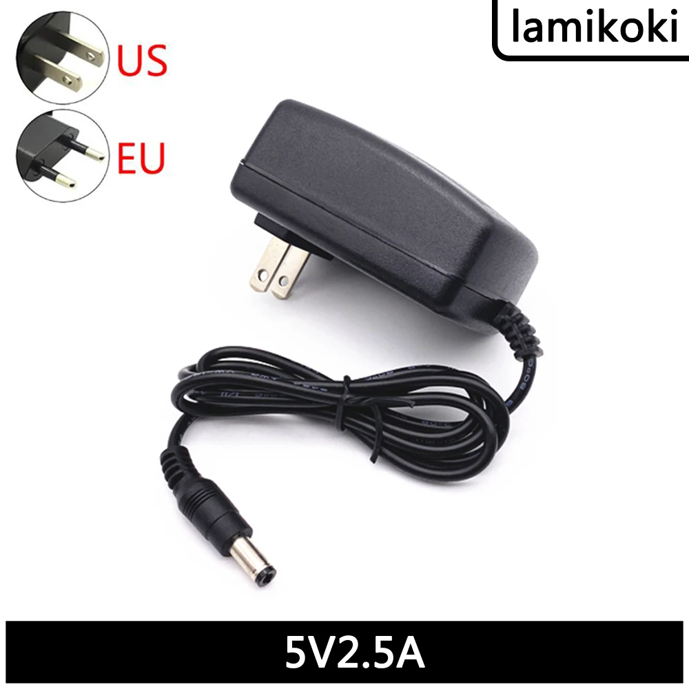 5V 2.5A Adapter Set-top Box Router 5V2.5A Telecom Fiber Optic Cat Power Cord DC 5.5*2.1MM