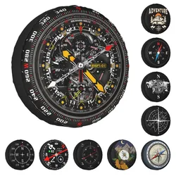 RM 25-01 Tourbillon Adventure Watch Face Compass Spare Wheel Tire Cover for Toyota RAV4 Prado Jeep RV SUV 14