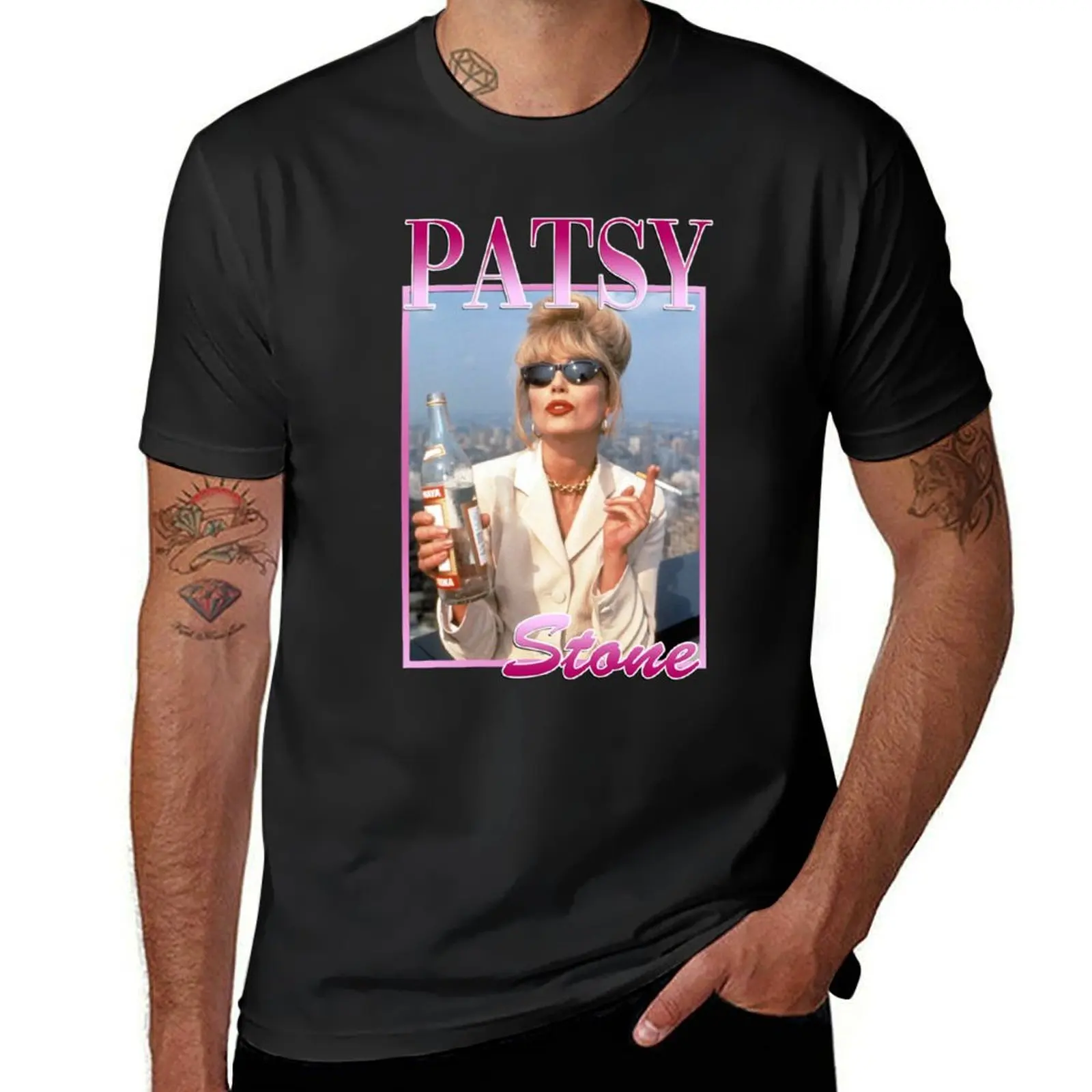 

Patsy Stone Ab Fab T-Shirt summer top plus size tops mens clothing