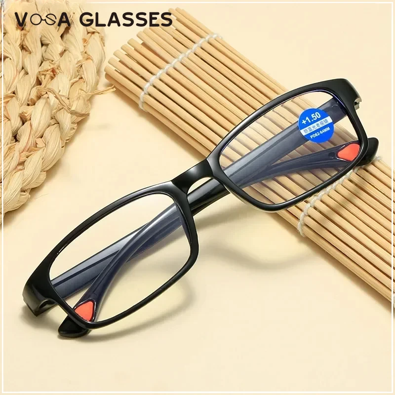 TR90 Ultralight Anti Blue-Ray Reading Glasses Anti Blue Light Presbyopic Glasses Hyperopia Eyewear Readers +1.5 2.5 3.5