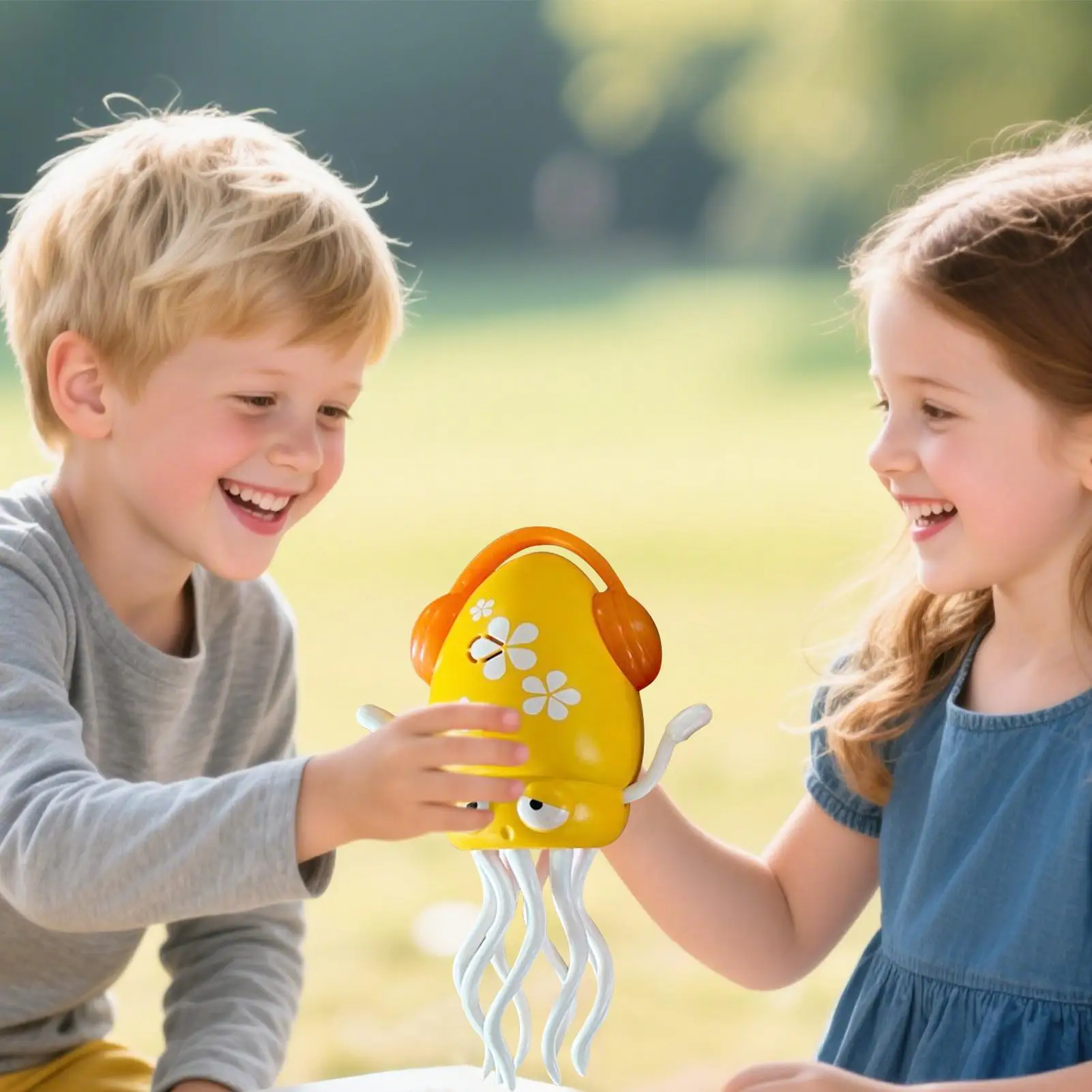 Dancing Crawling Octopus Toy Interactive Action Octopus With LED Light And Music For Kids Interactive Toy For School Classroom