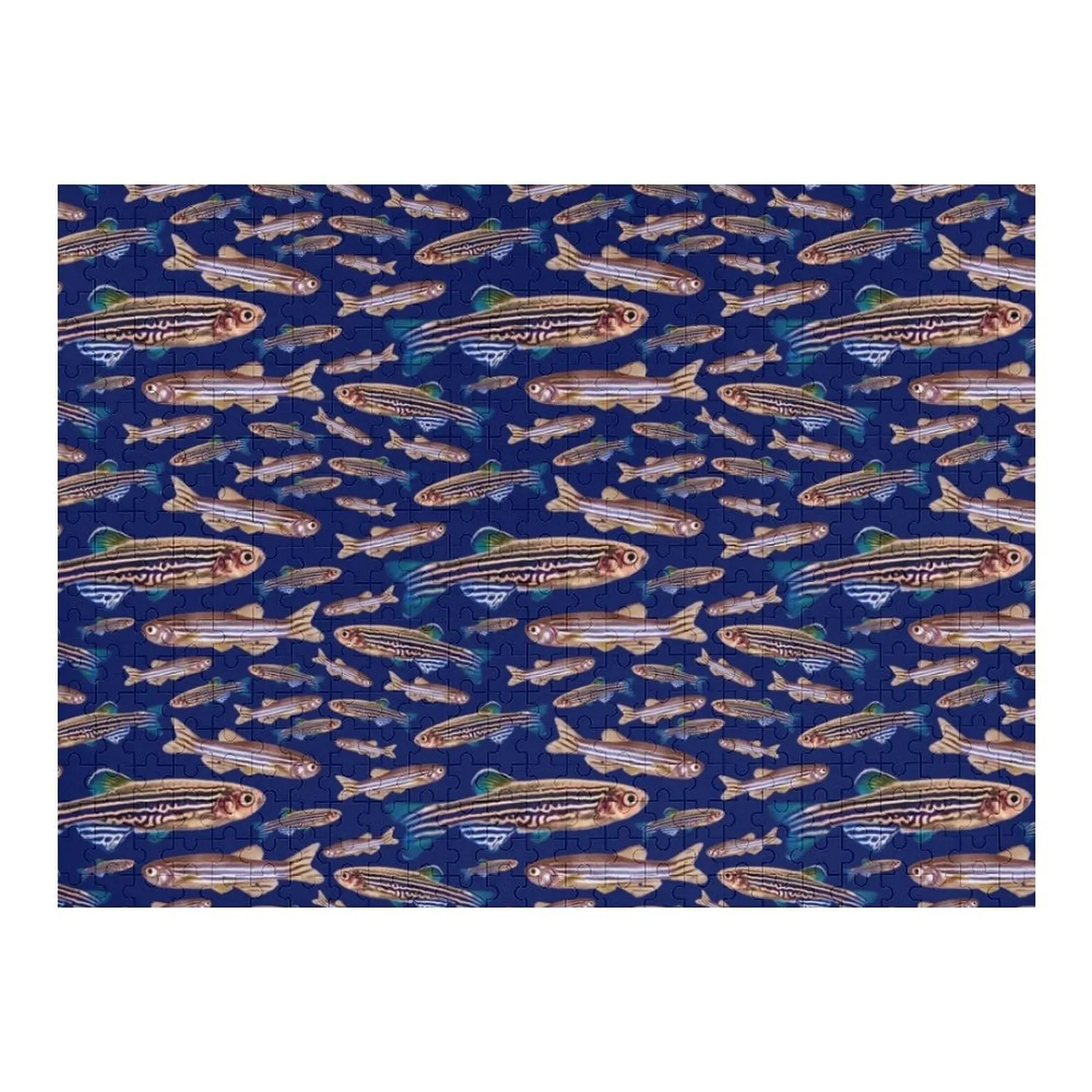 

Zebrafish Danio Model Organism Genetics Biology Pattern Jigsaw Puzzle Customizeds For Kids Personalized Wooden Name Puzzle